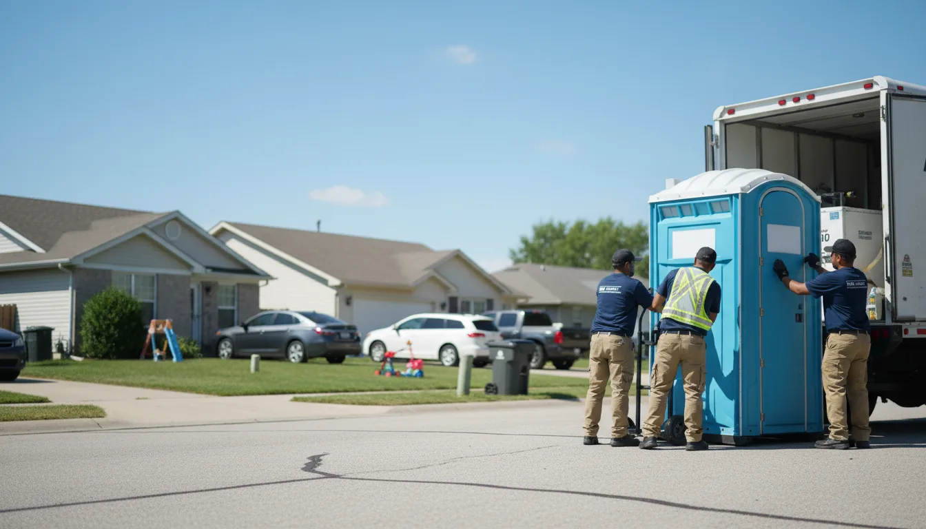 Standard Porta Potty Rentals in Pearl, MS near me